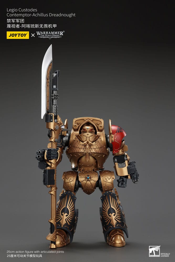 Warhammer The Horus Heresy Legio Custodes Contemptor-Achillus Dreadnought 10" Scale Action Figure
