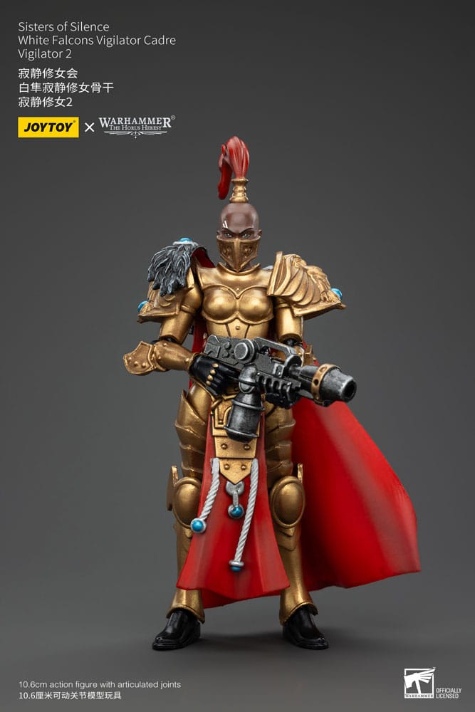 Warhammer Vigilator Two Sisters of Silence White Falcons The Horus Heresy Action Figure 19 cm