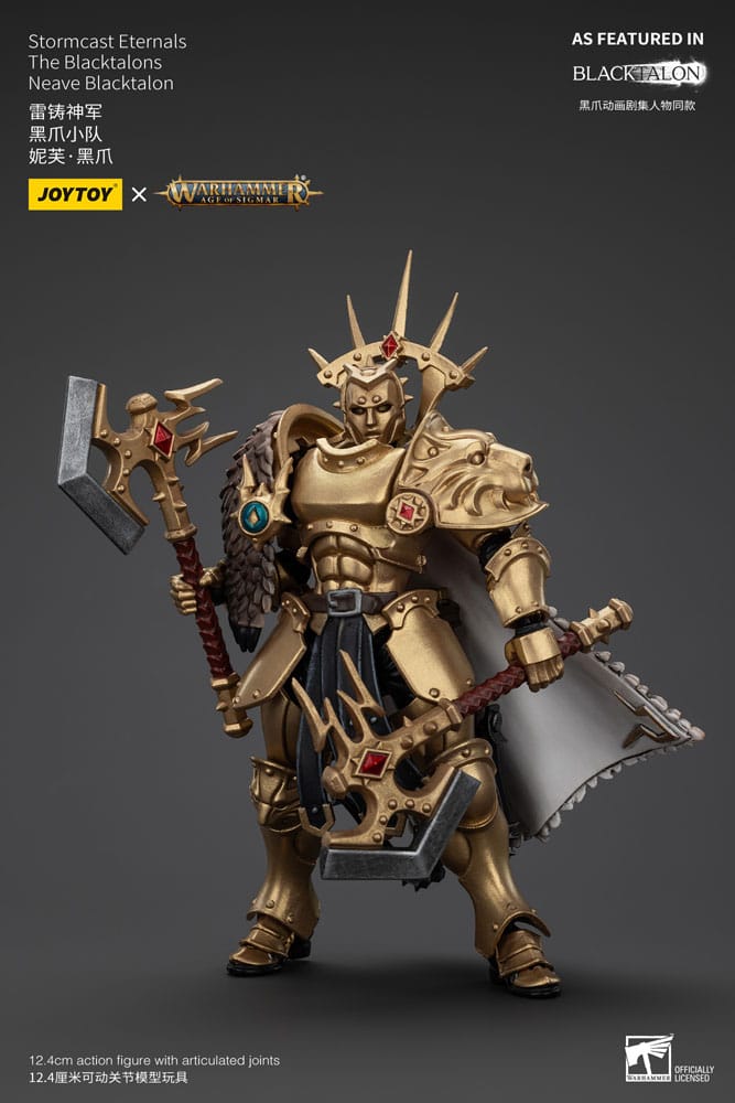 Warhammer Age of Sigmar Stormcast Eternals The Blacktalons Neave Blacktalon 8" Scale Scale Action Figure