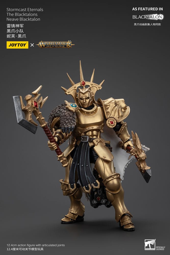 Warhammer Age of Sigmar Stormcast Eternals The Blacktalons Neave Blacktalon 8" Scale Scale Action Figure