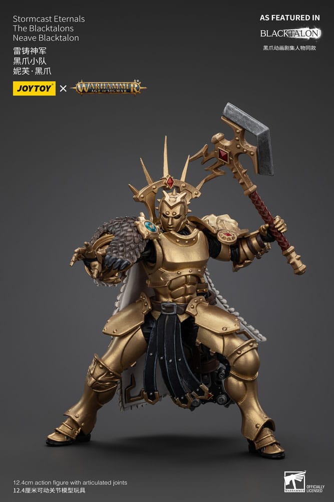 Warhammer Age of Sigmar Stormcast Eternals The Blacktalons Neave Blacktalon 8" Scale Scale Action Figure