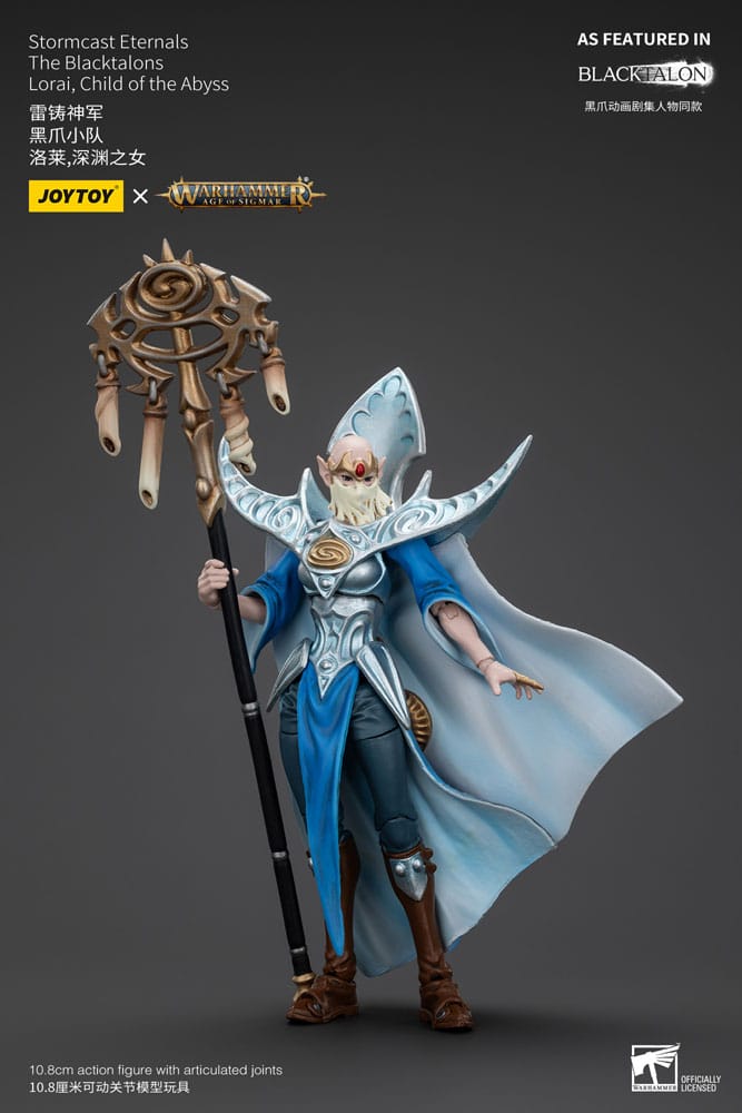 Warhammer Age of Sigmar Stormcast Eternals The Blacktalons Lorai Child of the Abyss 1/18 Scale Action Figure
