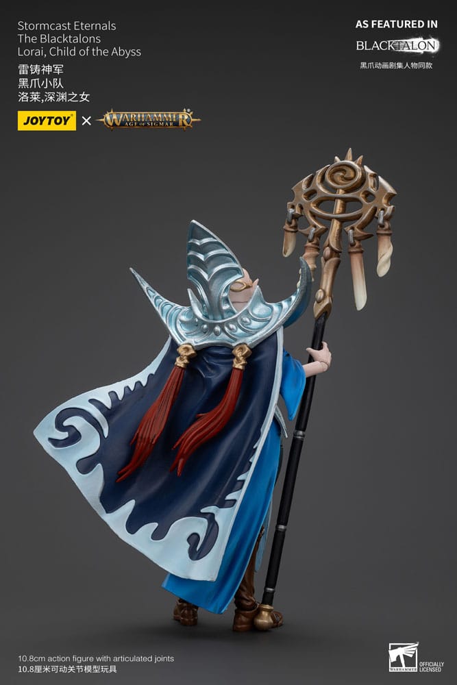 Warhammer Age of Sigmar Stormcast Eternals The Blacktalons Lorai Child of the Abyss 1/18 Scale Action Figure