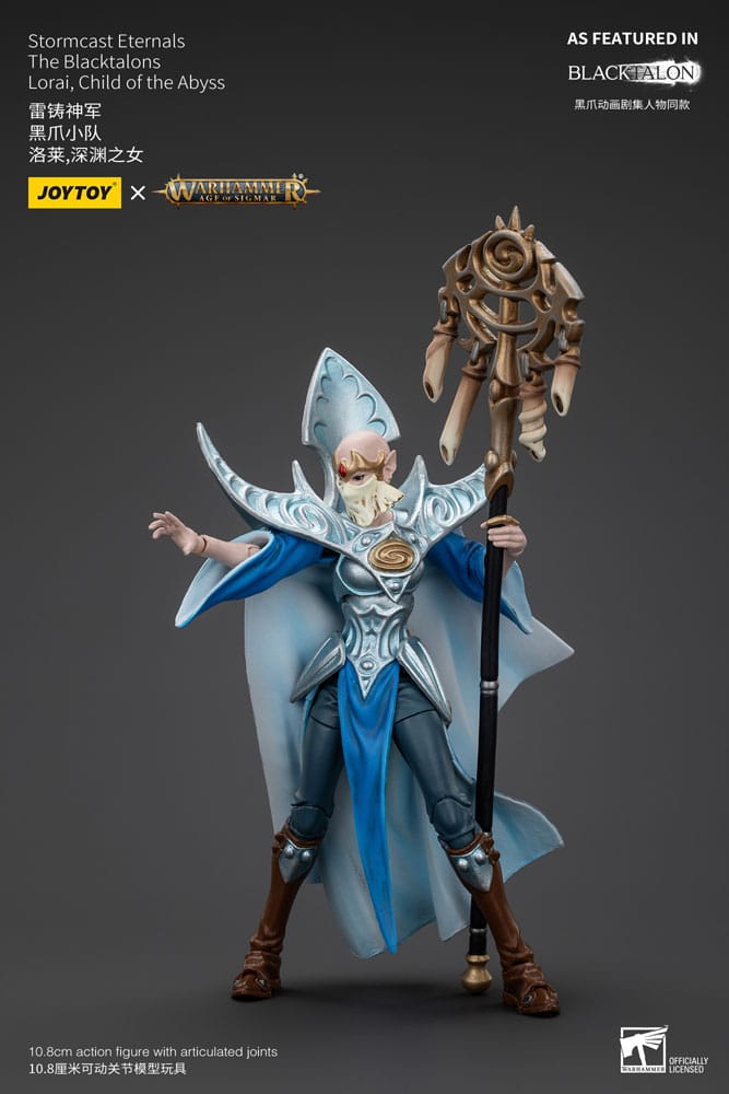 Warhammer Age of Sigmar Stormcast Eternals The Blacktalons Lorai Child of the Abyss 1/18 Scale Action Figure
