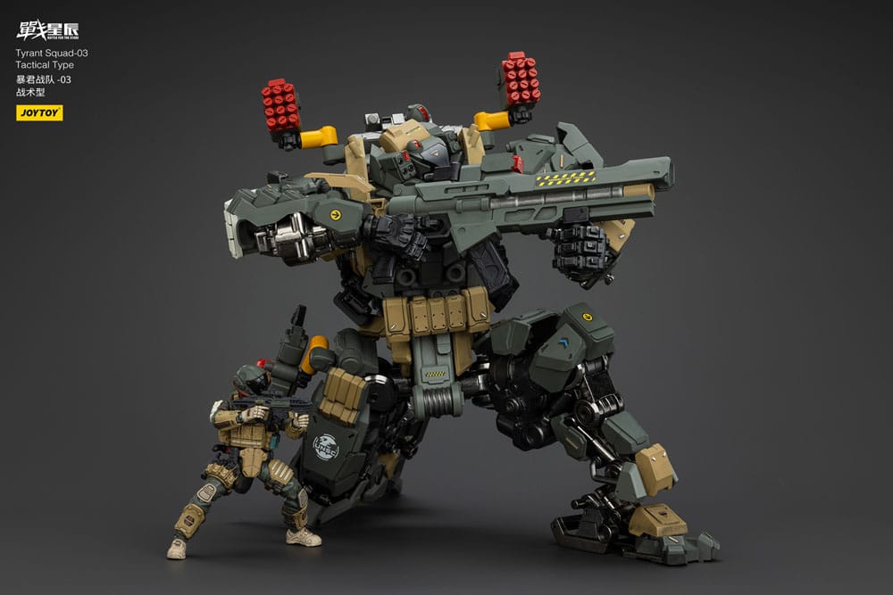 Battle For the Stars Tyrant 03 Tactical Action Figure 36 cm