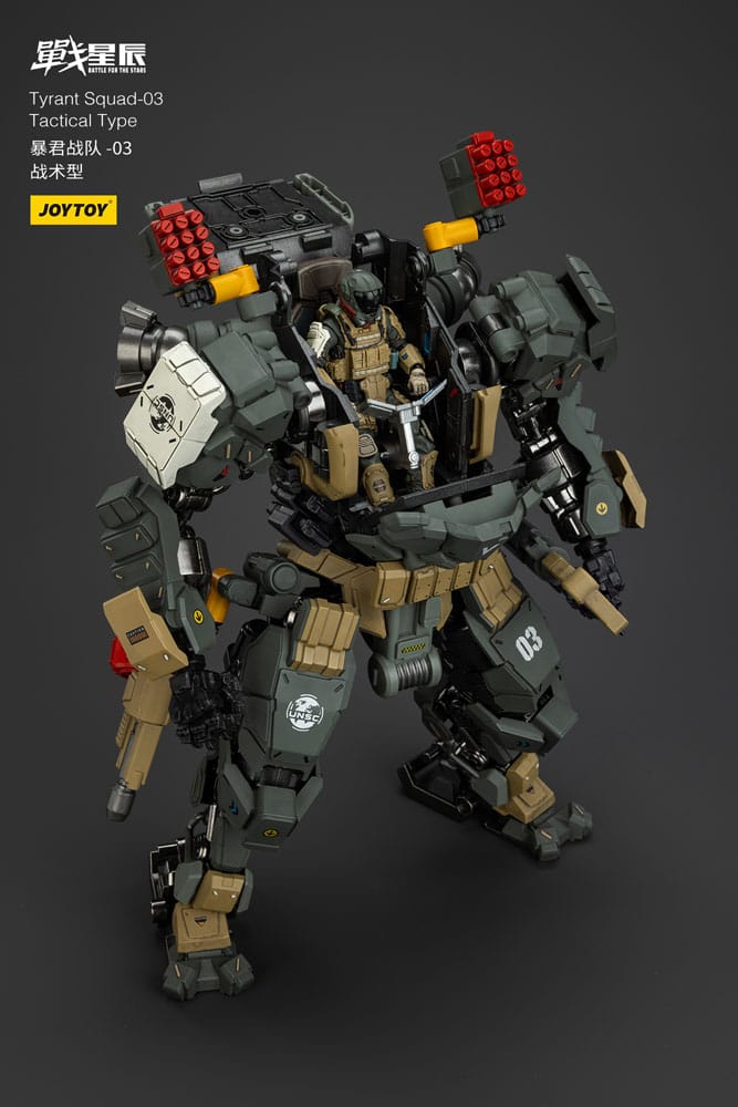 Battle For the Stars Tyrant 03 Tactical Action Figure 36 cm