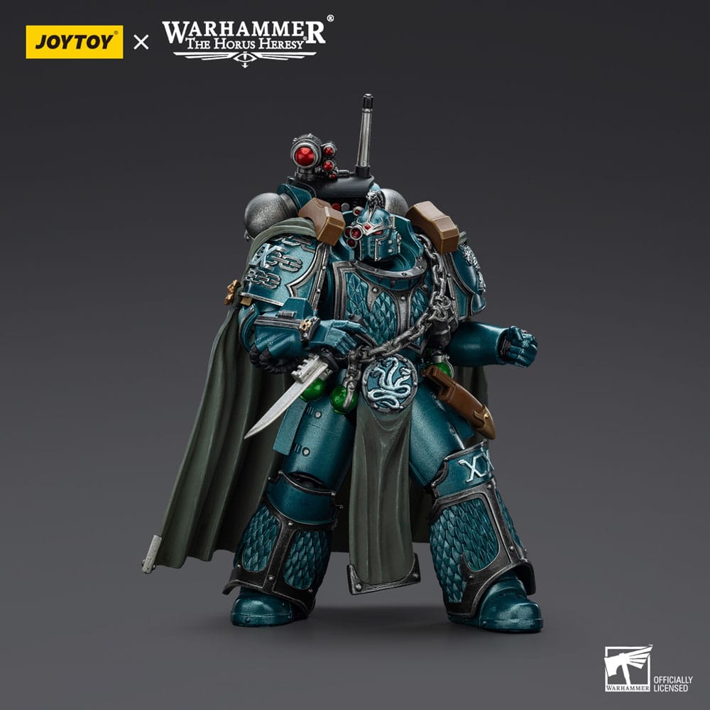 Warhammer Alpha Legion Exodus The One Who Is Many Sniper Rifle Power Dagger The Horus Heresy Action Figure 20 cm