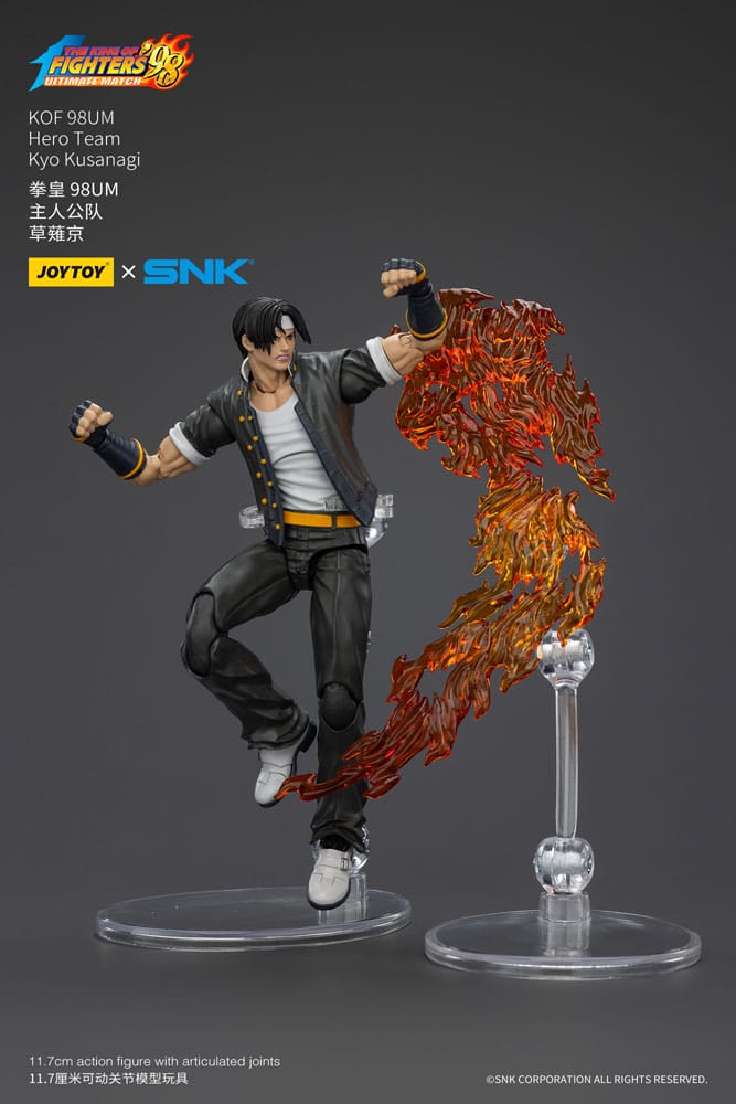 The King of Fighters '98: Ultimate Match Hero Team Kyo Kusanagi 1/18 Scale Action Figure