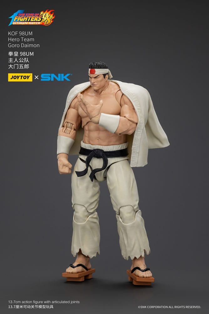 The King of Fighters '98: Ultimate Match Hero Team Goro Daimon 1/18 Scale Action Figure