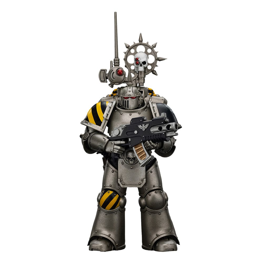 Warhammer The Horus Heresy lron Warriors MKlIl Tactical Legionary with Nuncio-vox 1/18 Scale Action Figure