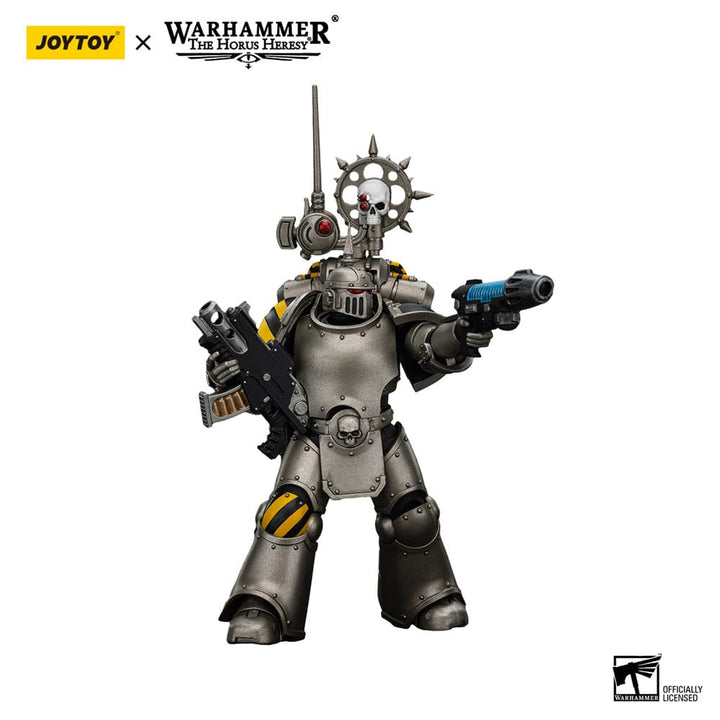 Warhammer The Horus Heresy lron Warriors MKlIl Tactical Legionary with Nuncio-vox 1/18 Scale Action Figure
