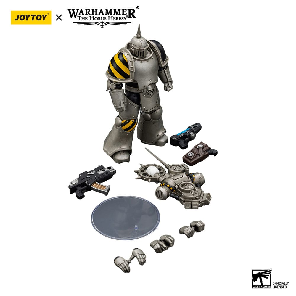 Warhammer The Horus Heresy lron Warriors MKlIl Tactical Legionary with Nuncio-vox 1/18 Scale Action Figure