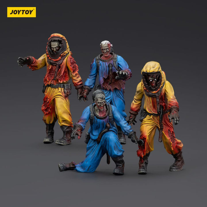 Dark Source Zombie Biochemical Lab Team 3.1" Action Figures (4-Pack)