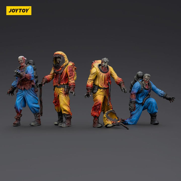 Dark Source Zombie Biochemical Lab Team 3.1" Action Figures (4-Pack)