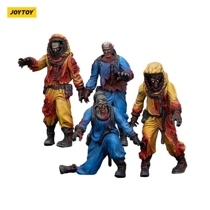 Dark Source Zombie Biochemical Lab Team 3.1" Action Figures (4-Pack)