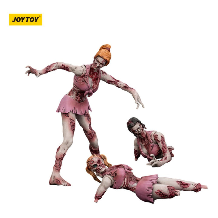 Dark Source Zombie Cheer Leaders 3.1" Action Figures (3-Pack)