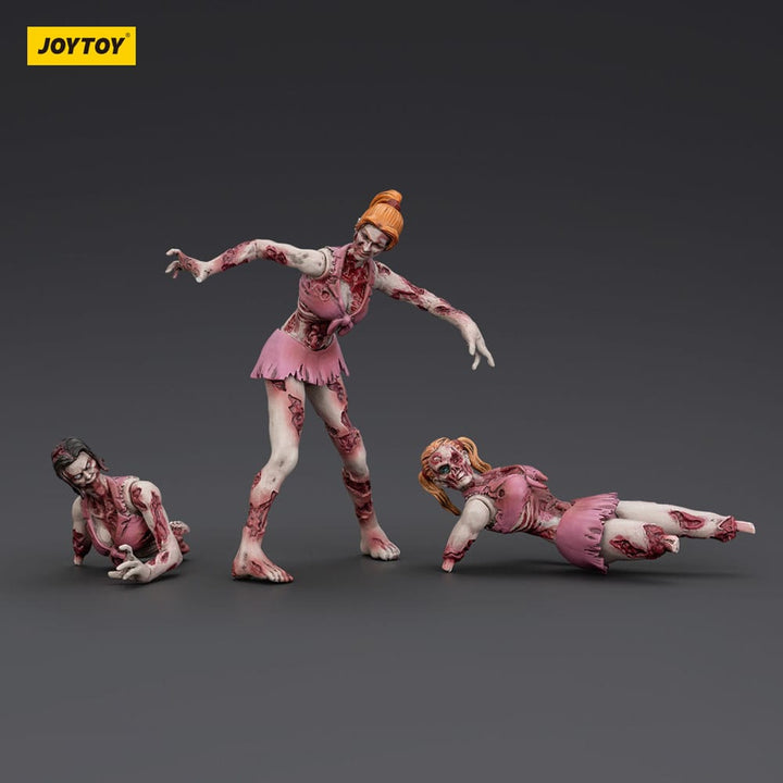 Dark Source Zombie Cheer Leaders 3.1" Action Figures (3-Pack)