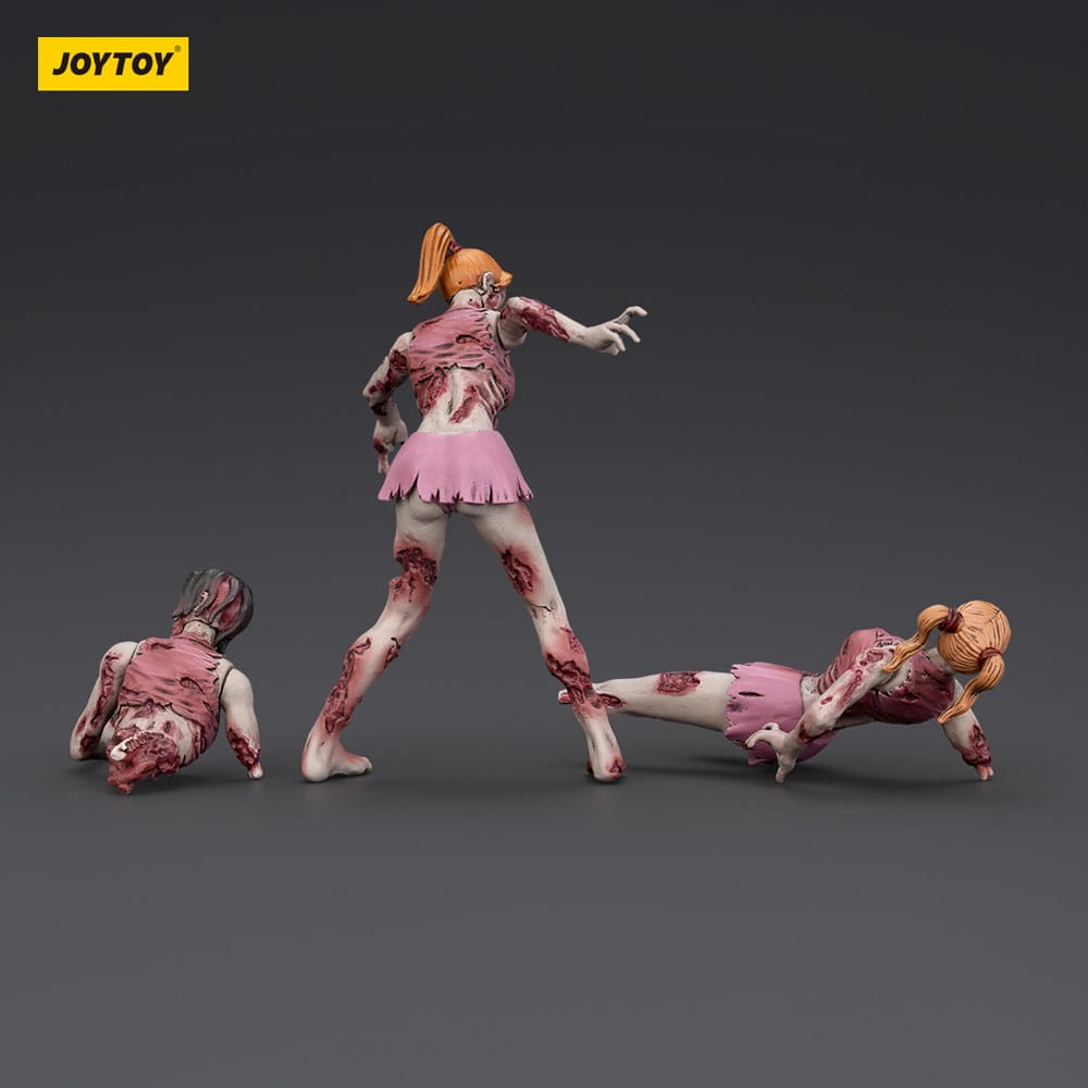 Dark Source Zombie Cheer Leaders 3.1" Action Figures (3-Pack)