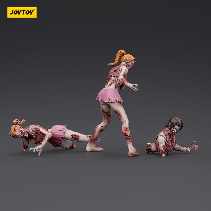 Dark Source Zombie Cheer Leaders 3.1" Action Figures (3-Pack)