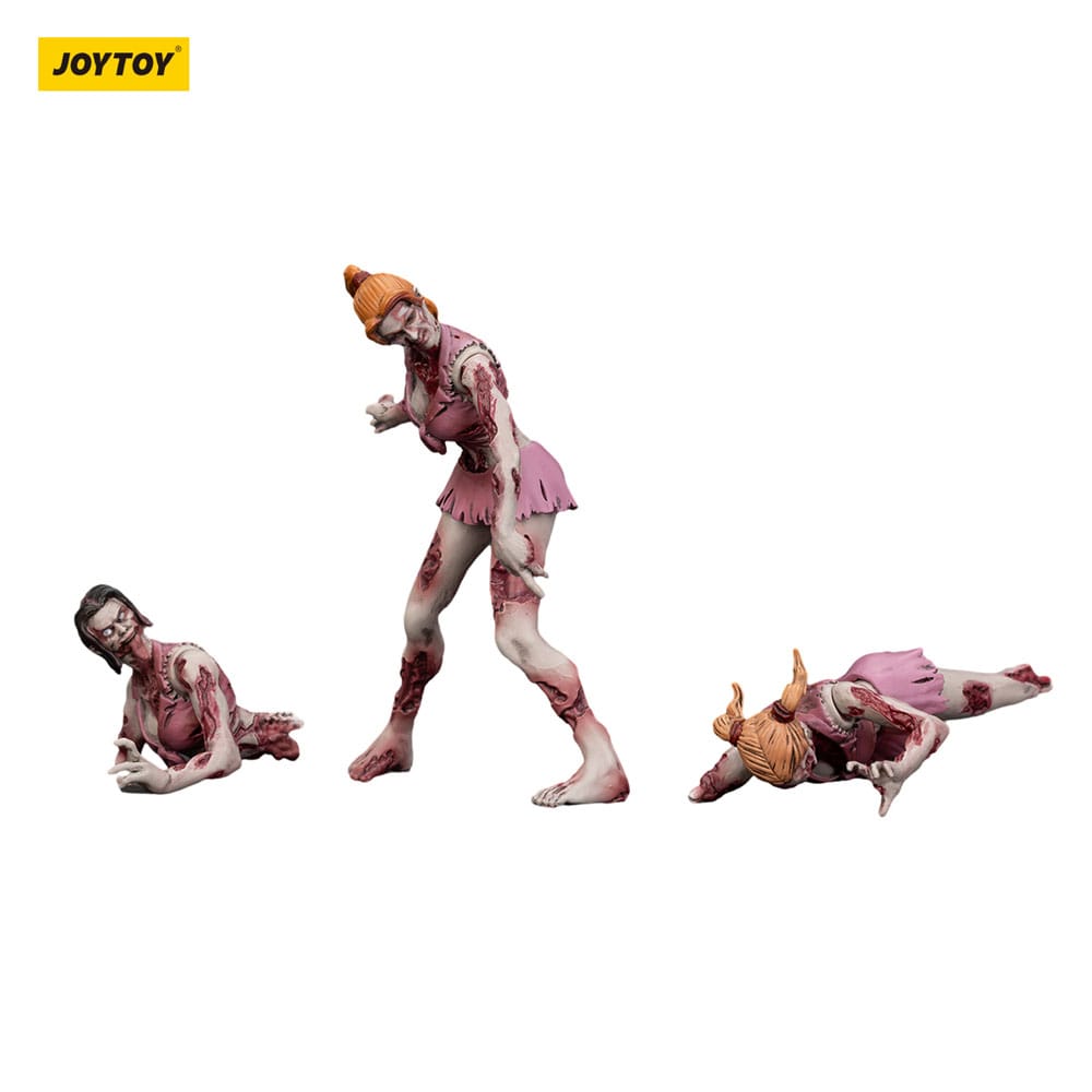 Dark Source Zombie Cheer Leaders 3.1" Action Figures (3-Pack)