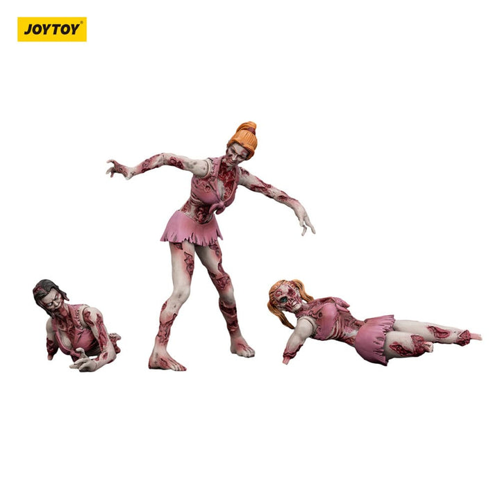 Dark Source Zombie Cheer Leaders 3.1" Action Figures (3-Pack)