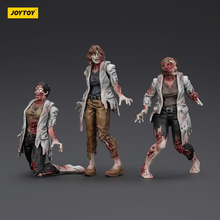Dark Source Zombie Scientists (Female) 3.1" Action Figures (3-Pack)