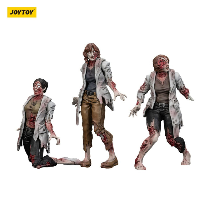 Dark Source Zombie Scientists (Female) 3.1" Action Figures (3-Pack)