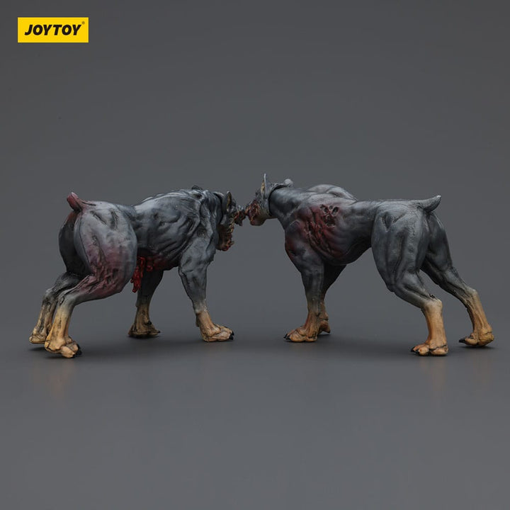 Dark Source Zombie Police Dogs 3.1" Action Figures (2-Pack)