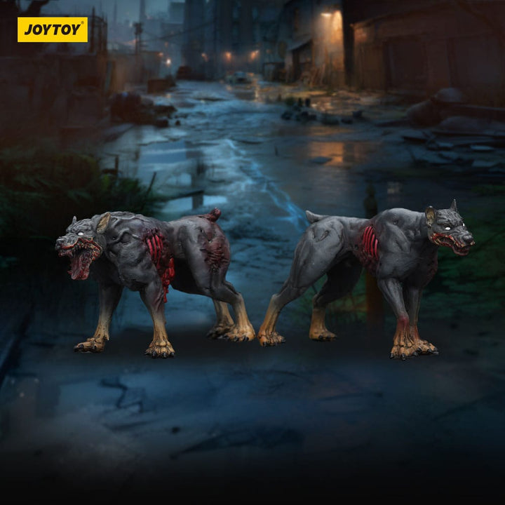 Dark Source Zombie Police Dogs 3.1" Action Figures (2-Pack)