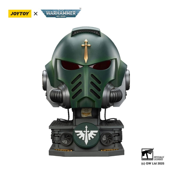 Warhammer 40,000 Dark Angels Mk. X 1/1 Scale Helmet Replica with Display Stand