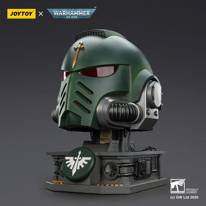 Warhammer 40,000 Dark Angels Mk. X 1/1 Scale Helmet Replica with Display Stand