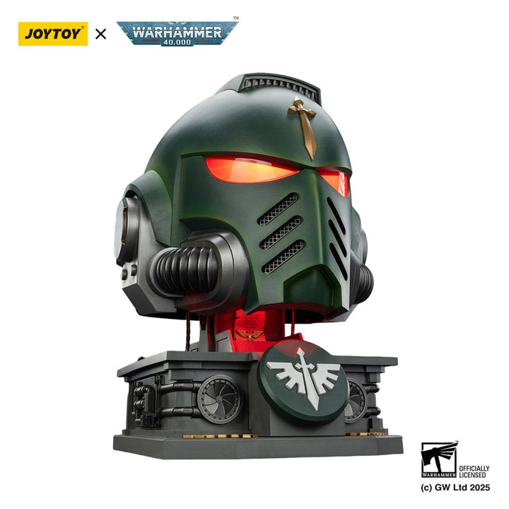 Warhammer 40,000 Dark Angels Mk. X 1/1 Scale Helmet Replica with Display Stand