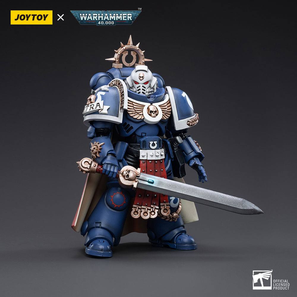 Warhammer 40k Ultramarines Primaris Captain 1/18 Scale Action Figure