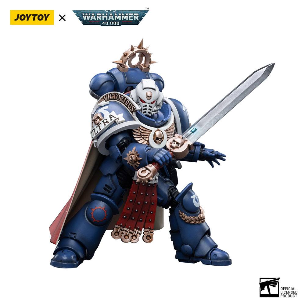 Warhammer 40k Ultramarines Primaris Captain 1/18 Scale Action Figure