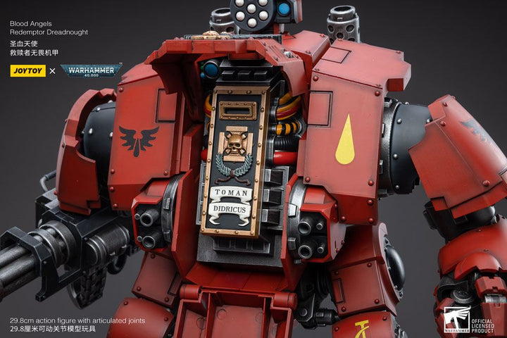 Warhammer 40k Blood Angels Redemptor Dreadnought 1/18 Scale Action Figure