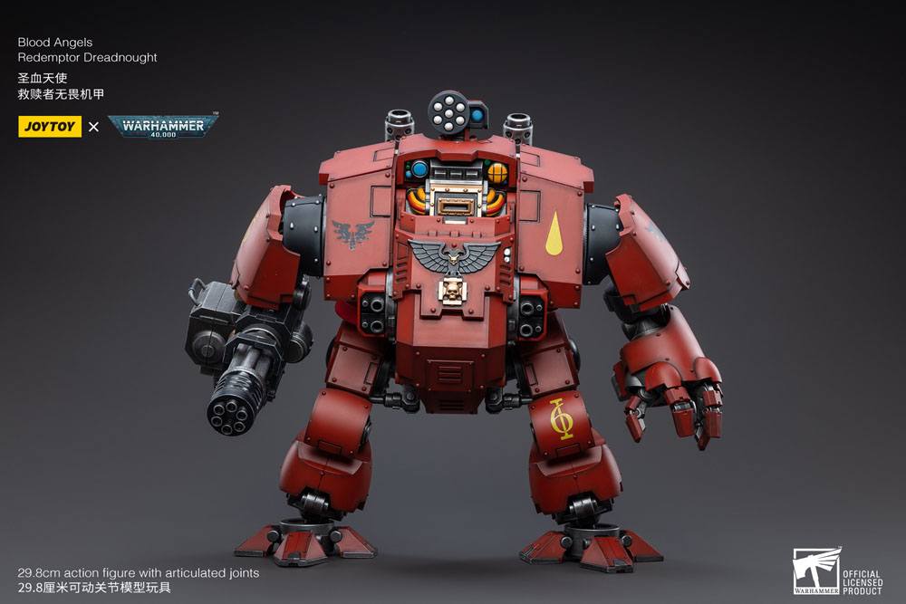 Warhammer 40k Blood Angels Redemptor Dreadnought 1/18 Scale Action Figure