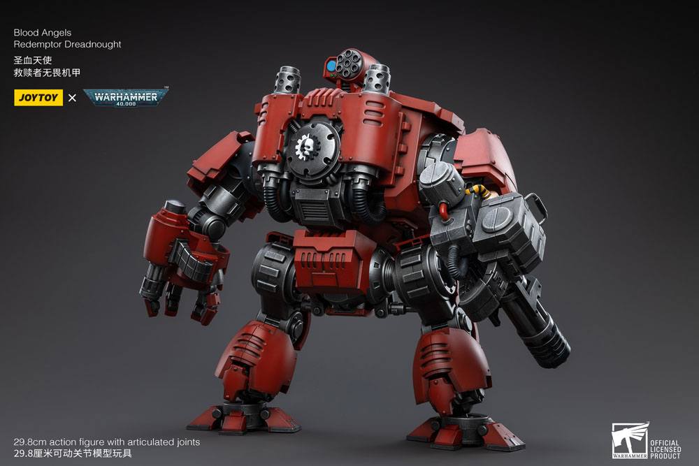 Warhammer 40k Blood Angels Redemptor Dreadnought 1/18 Scale Action Figure