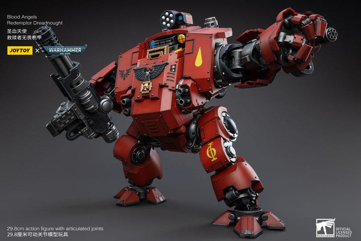 Warhammer 40k Blood Angels Redemptor Dreadnought 1/18 Scale Action Figure