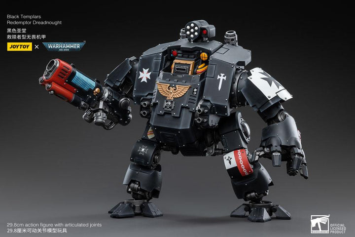 Warhammer 40K Black Templars Redemptor Dreadnought 1/18 Scale Action Figure