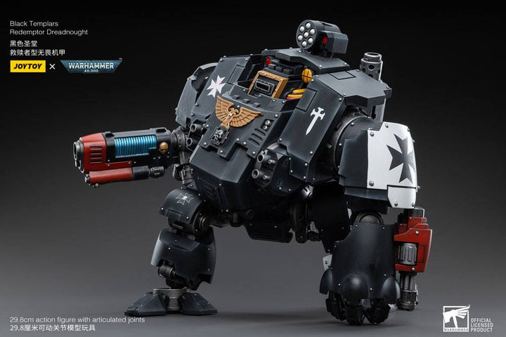 Warhammer 40K Black Templars Redemptor Dreadnought 1/18 Scale Action Figure