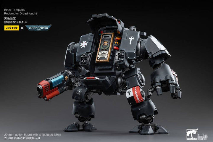 Warhammer 40K Black Templars Redemptor Dreadnought 1/18 Scale Action Figure