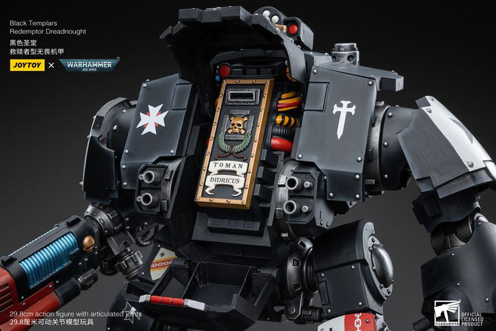 Warhammer 40K Black Templars Redemptor Dreadnought 1/18 Scale Action Figure