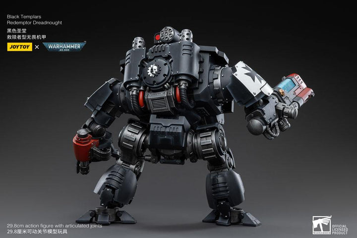 Warhammer 40K Black Templars Redemptor Dreadnought 1/18 Scale Action Figure