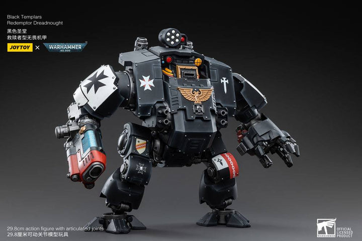 Warhammer 40K Black Templars Redemptor Dreadnought 1/18 Scale Action Figure