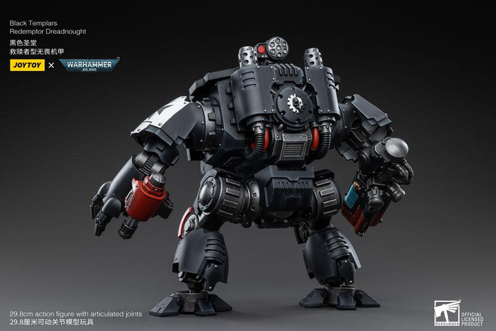 Warhammer 40K Black Templars Redemptor Dreadnought 1/18 Scale Action Figure