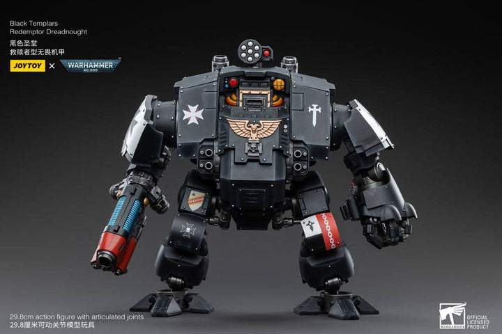 Warhammer 40K Black Templars Redemptor Dreadnought 1/18 Scale Action Figure