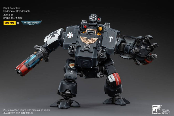Warhammer 40K Black Templars Redemptor Dreadnought 1/18 Scale Action Figure