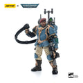 JoyToy Vox Operator (55th Kappic Eagles) Warhammer 40K 1/18 Scale Action Figure, close-up detail