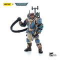 Warhammer 40k 1/18 Scale Astra Militarum Tempestus Scions Command Squad 55th Kappic Eagles Vox Operator, side angle