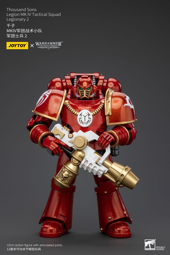 Warhammer Legionary Two Thousand Sons MK Four Tactical Squad The Horus Heresy Action Figure 12 cm